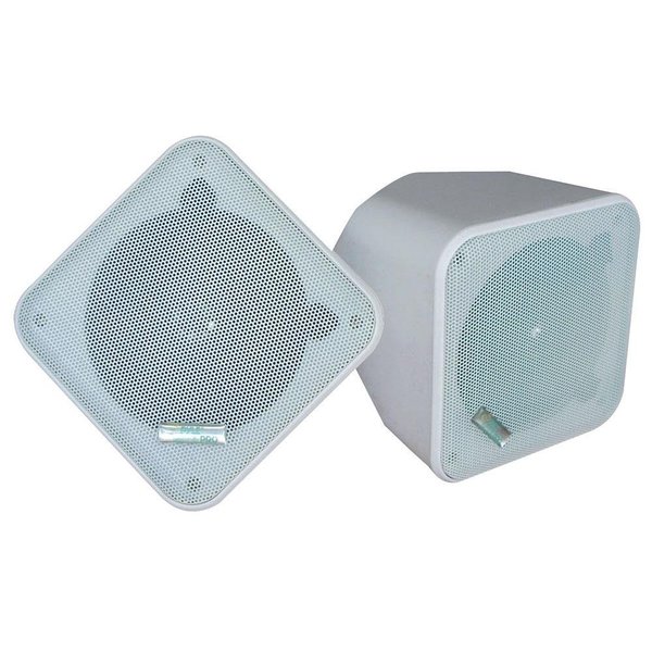 Pyle Pyle Indoor Outdoor White Box Speaker PDWP5WT